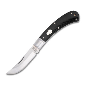 RoseCraft Little Riverbend Skinner Black Micarta - RCT001-BM