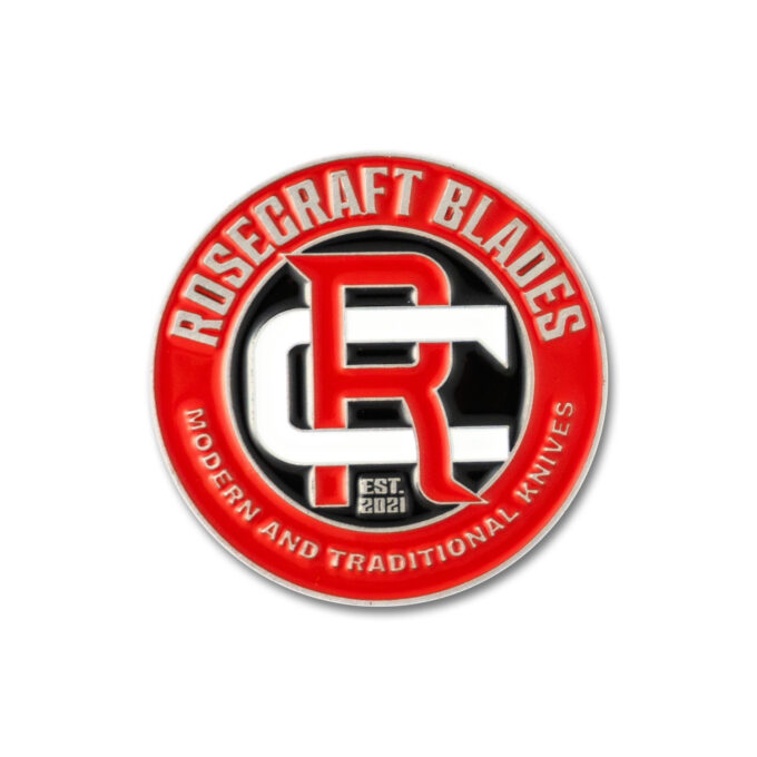 RoseCraft Blades 2024 Challenge Coin RCX004