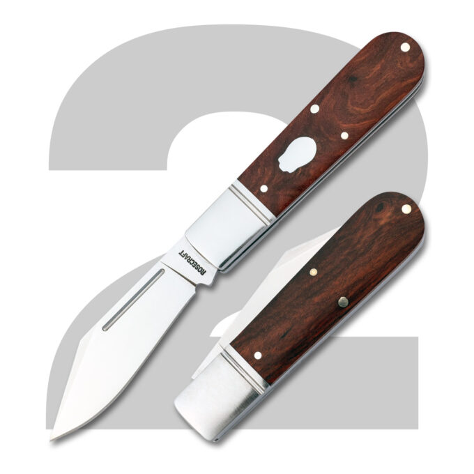 RoseCraft Blades Loosahatchie Jack Red Sandalwood Second - RCT010-RW-2ND