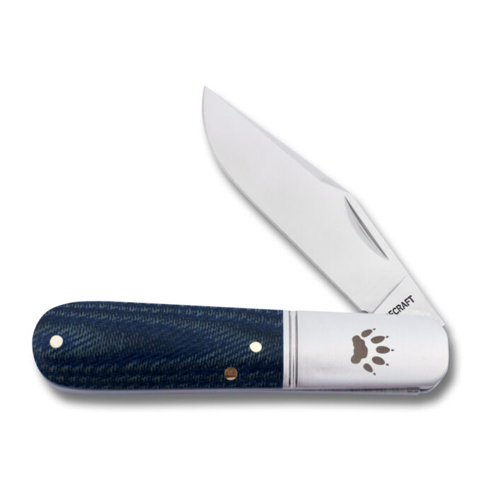 RoseCraft Blades Otter Creek Barlow Denim Micarta RCT020-BDM