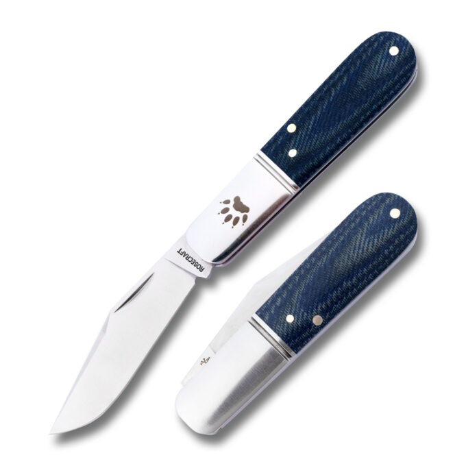 RoseCraft Blades Otter Creek Barlow Denim Micarta RCT020-BDM