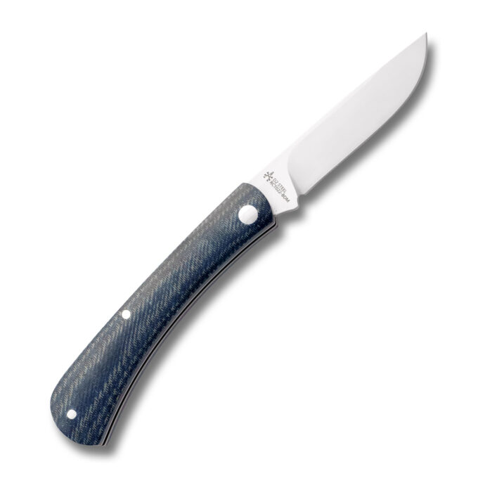 RoseCraft Blades Overall Creek Farm Hand Denim Micarta RCT022-BDM