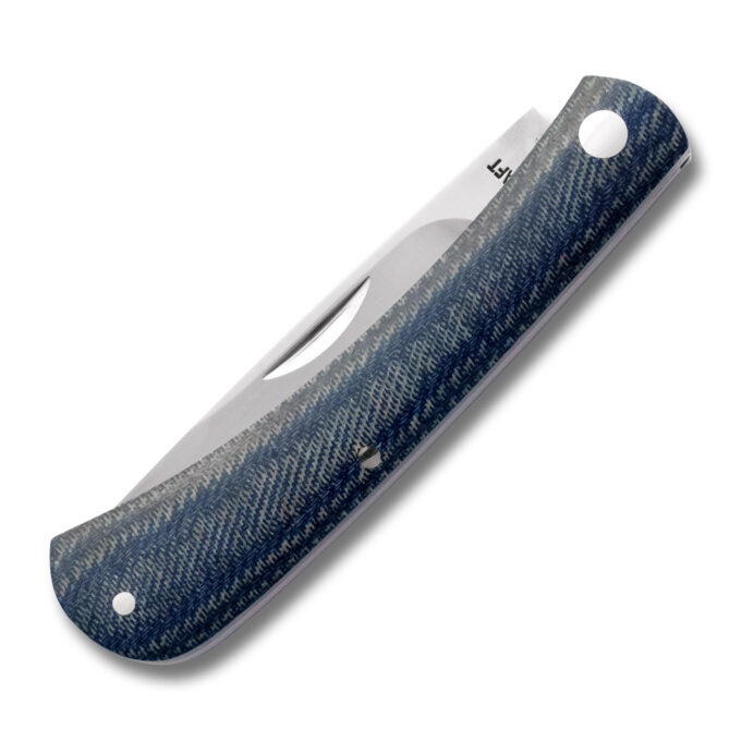 RoseCraft Blades Overall Creek Farm Hand Denim Micarta RCT022-BDM