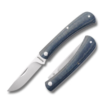 RoseCraft Blades Overall Creek Farm Hand Denim Micarta RCT022-BDM