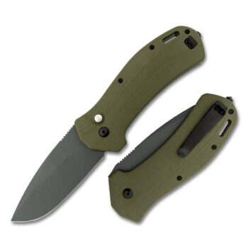 RoseCraft Blades MA-12 Button Lock OD Green RCM021-OD