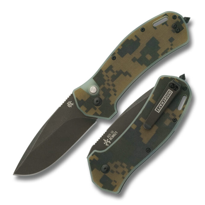 RoseCraft MA-12 Button Lock Digi Camo RCM021-CM