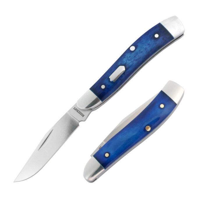 RoseCraft Blades Piney River Peanut Vintage Blue Bone RCT029-BBB