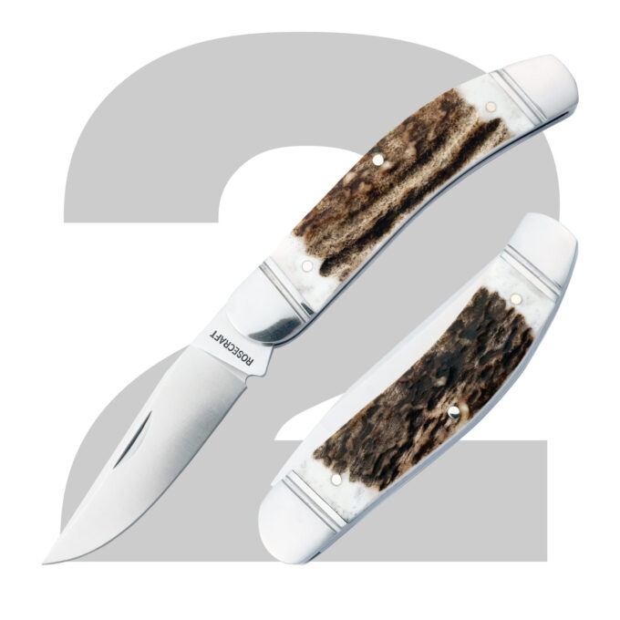 RCT023-STG-2ND RoseCraft Stinking Creek Sowbelly Stag 2ND