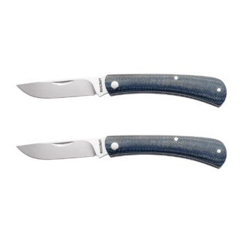 RoseCraft Overall Creek Farm Hand Denim Micarta Buy 2 Bundle RCT022-BDM