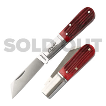 RoseCraft Blades Beaver Creek Barlow Red Barnboard Jigged Bone RCT006-RBJ