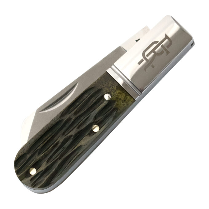 RoseCraft EXCLUSIVE Beaver Creek Barlow Vintage Jigged Bone RCT006