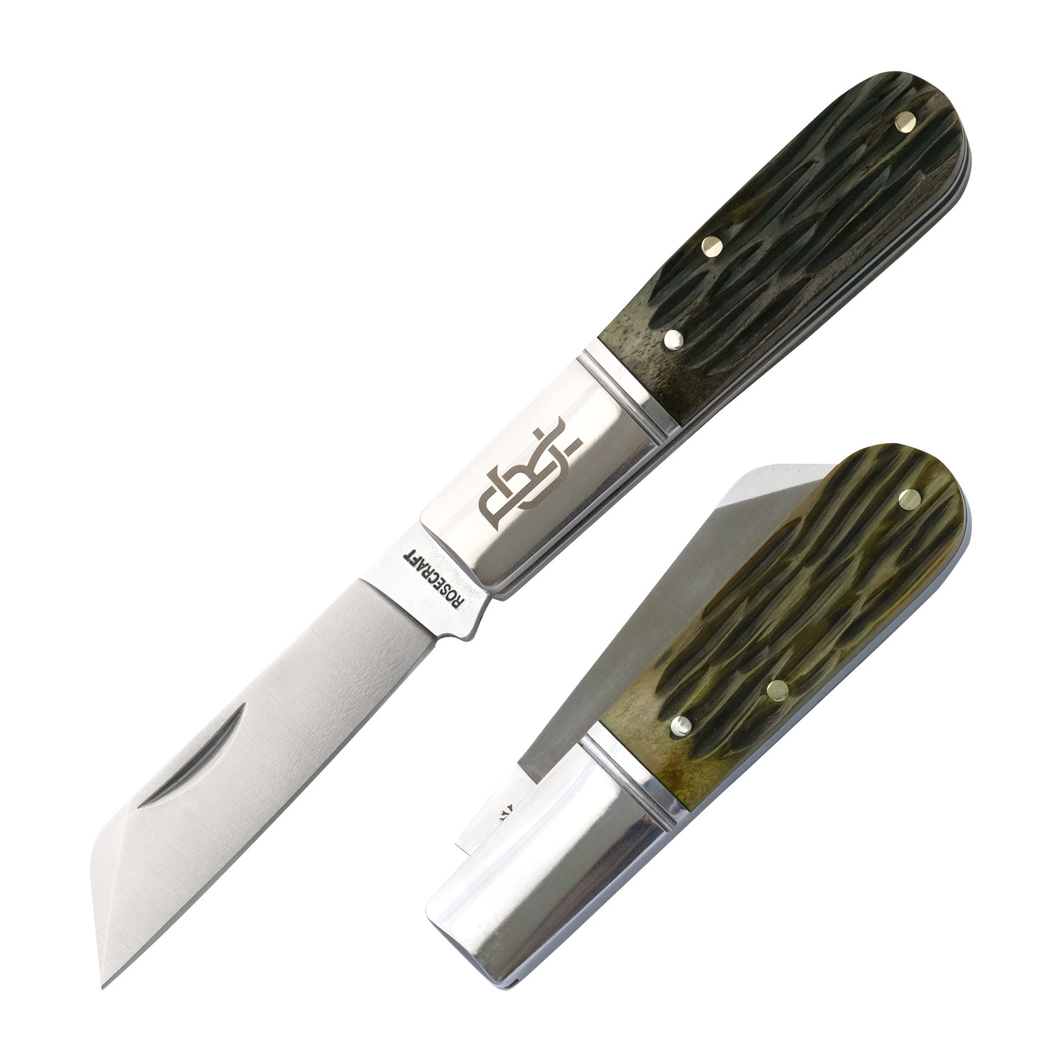 EXCLUSIVE Beaver Creek Barlow Vintage Moss Brown Jigged Bone RCT006-VJB