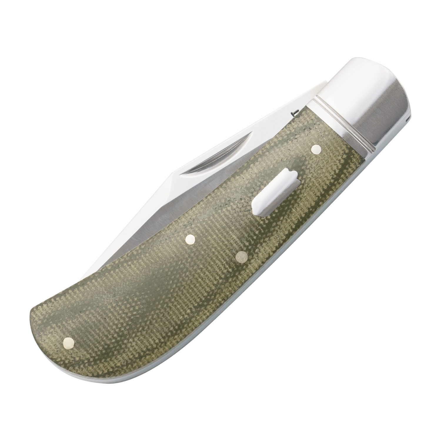 RoseCraft Hatchie River Jack Light Green Micarta RCT033-LGM