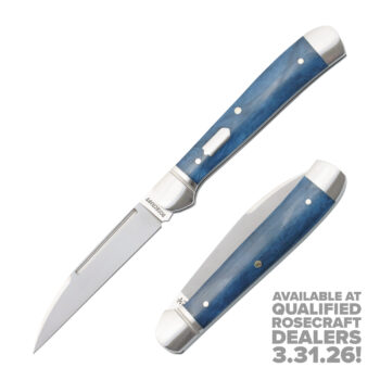 RoseCraft Snake Creek Copperhead Vintage Blue Bone RCT035-VBB