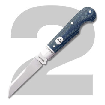 RoseCraft Elk River Easy Open Jack Denim Micarta 2nd