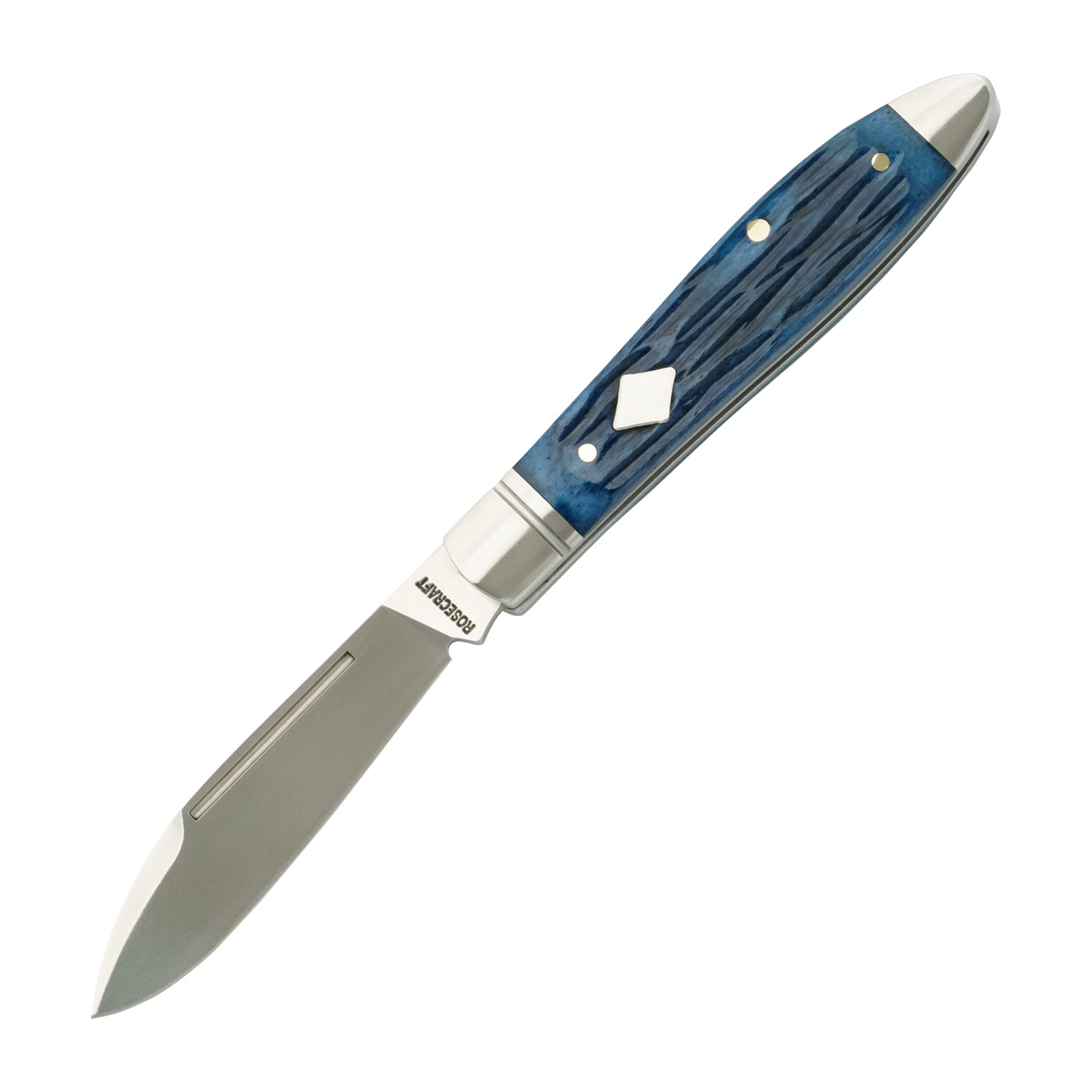 RoseCraft Tanasi Lake Tear Drop Blue Jigged Bone RCT017-BJB
