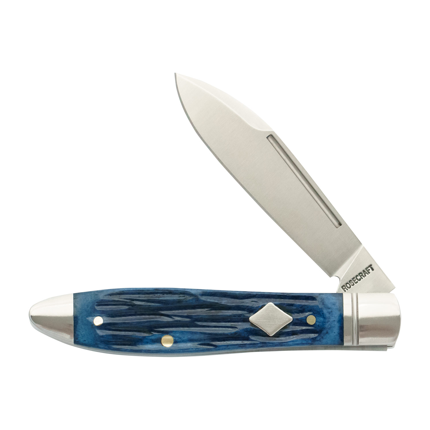 RoseCraft Tanasi Lake Tear Drop Blue Jigged Bone RCT017-BJB