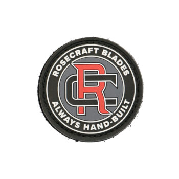 RoseCraft PVC Hand-Built Patch Black RCXP003