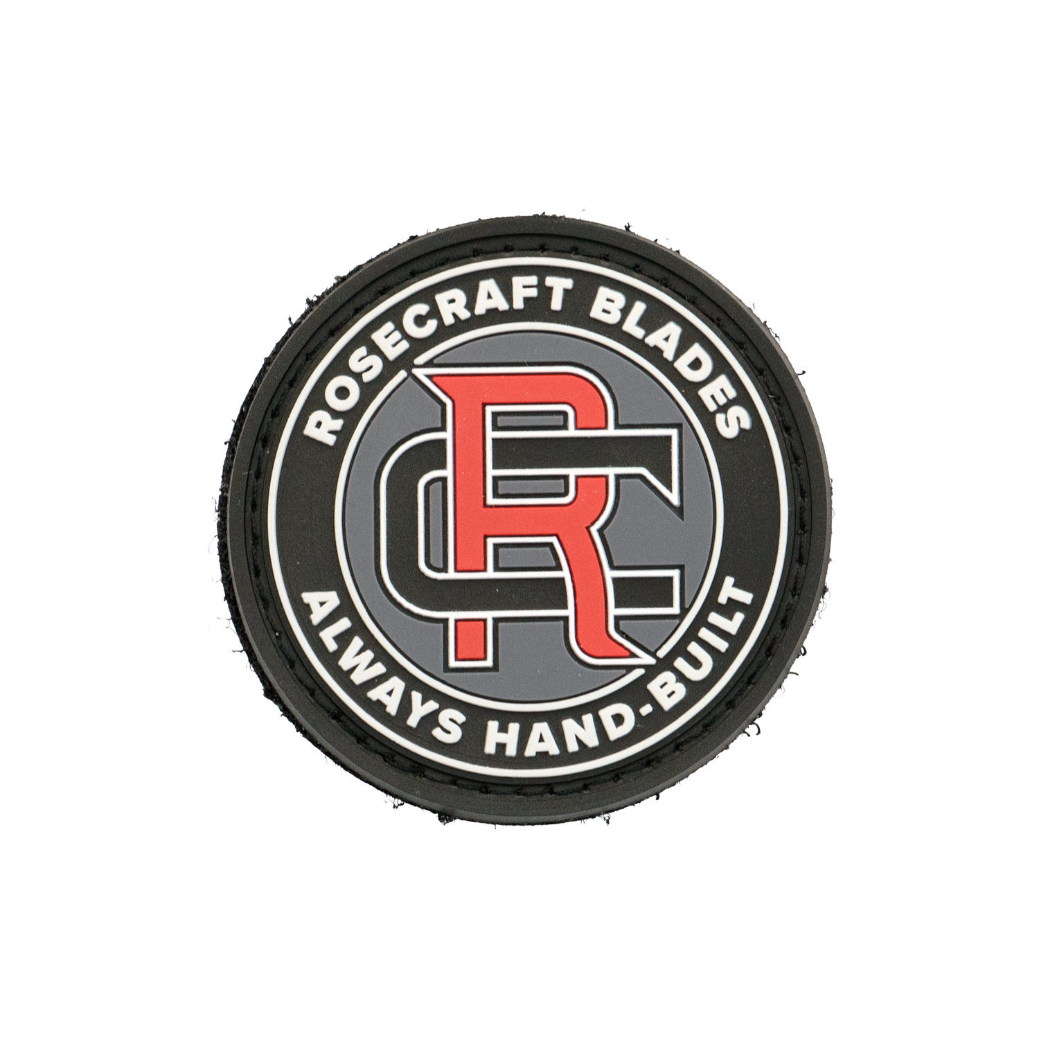 RoseCraft PVC Hand-Built Patch Black RCXP003