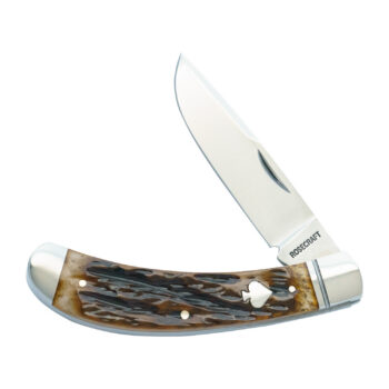 RoseCraft Obed Creek Bow Trapper Dapper Jigged Bone RCT015-DJB