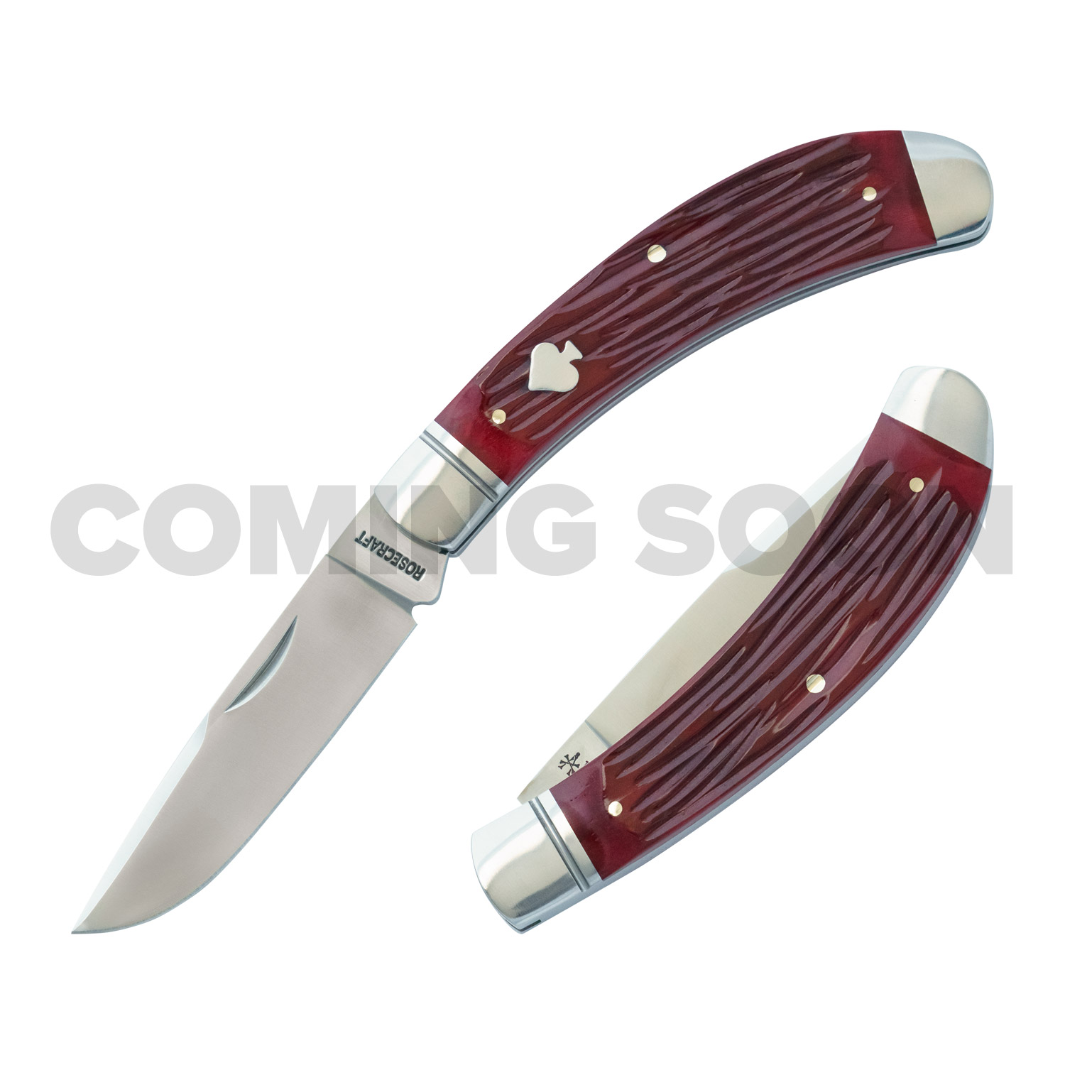 RoseCraft Obed Creek Bow Trapper Red Jigged Bone RCT015-RJB