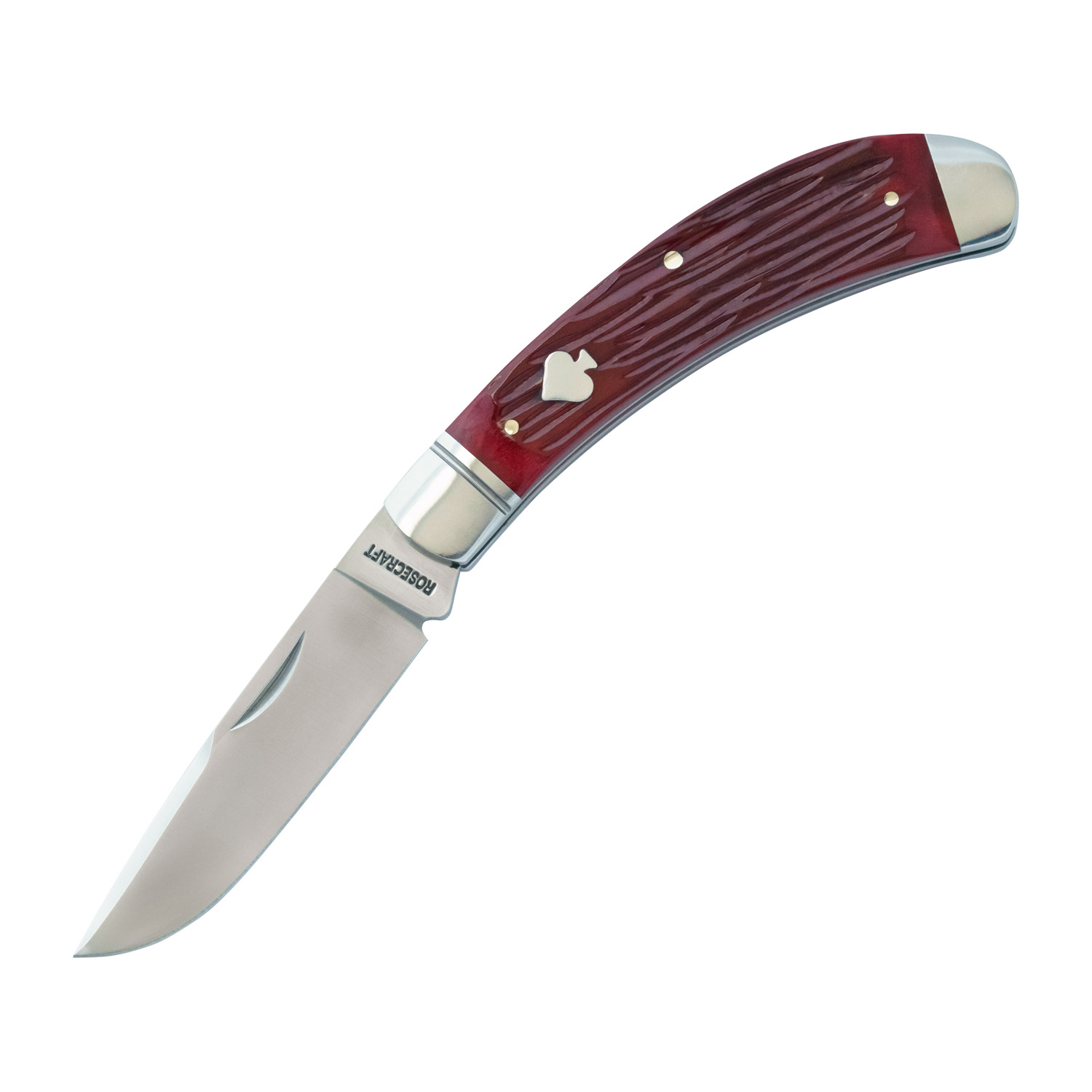 RoseCraft Obed Creek Bow Trapper Red Jigged Bone RCT015-RJB