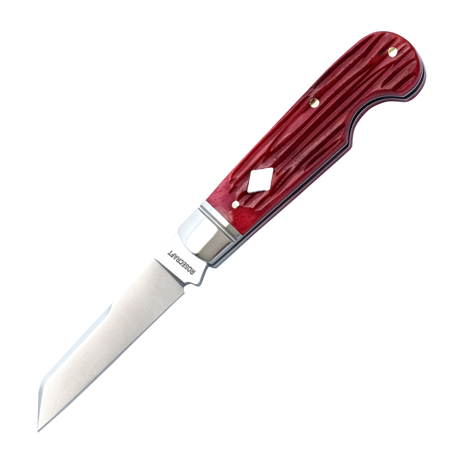 RoseCraft Elk River Easy Open Jack Red Jigged Bone RCT027-RJB