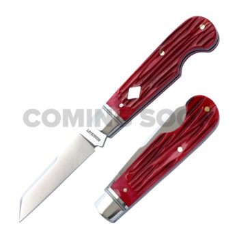 RoseCraft Elk River Easy Open Jack Red Jigged Bone RCT027-RJB