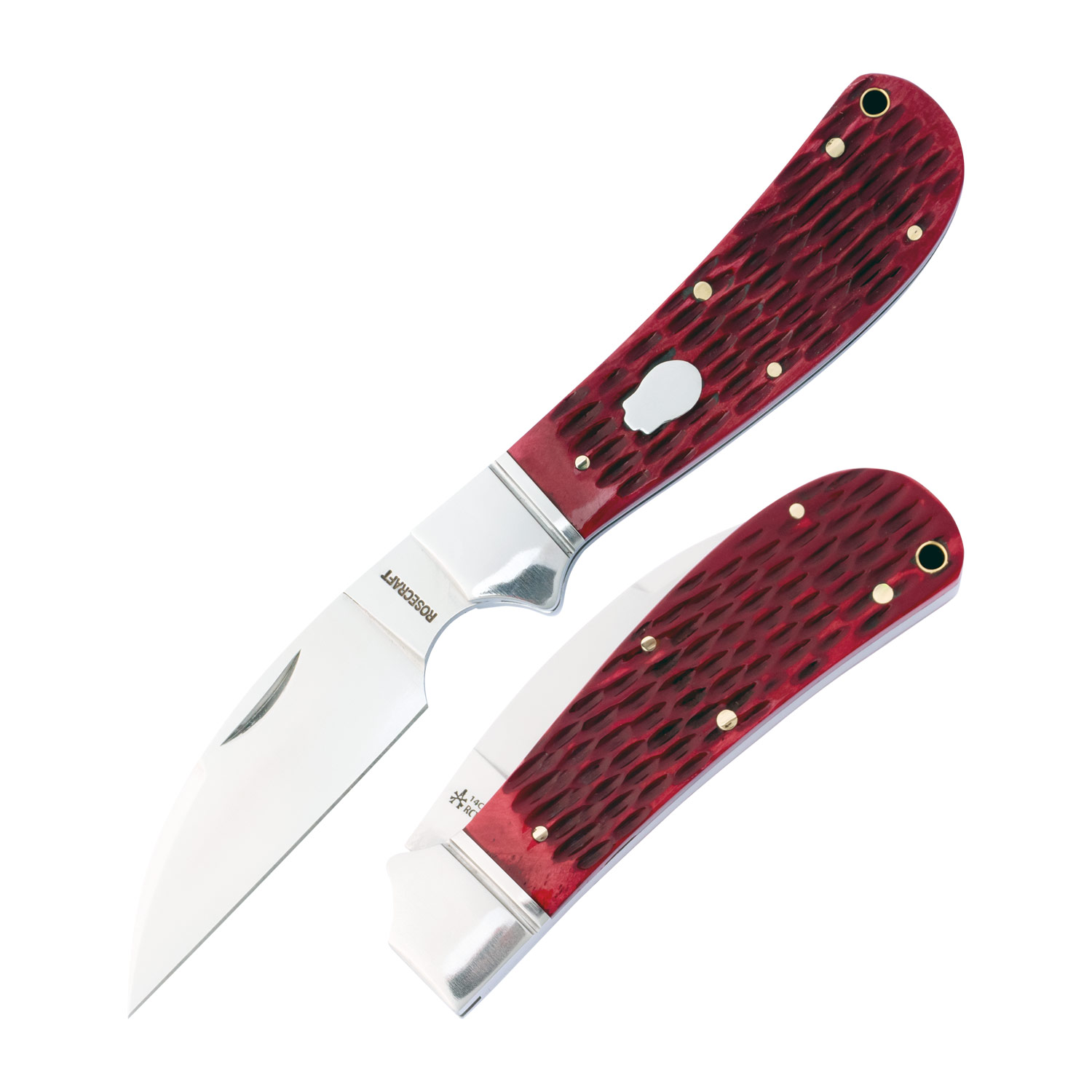 RoseCraft Clinch River Swayback Red Picked Bone RCT005-RPJ