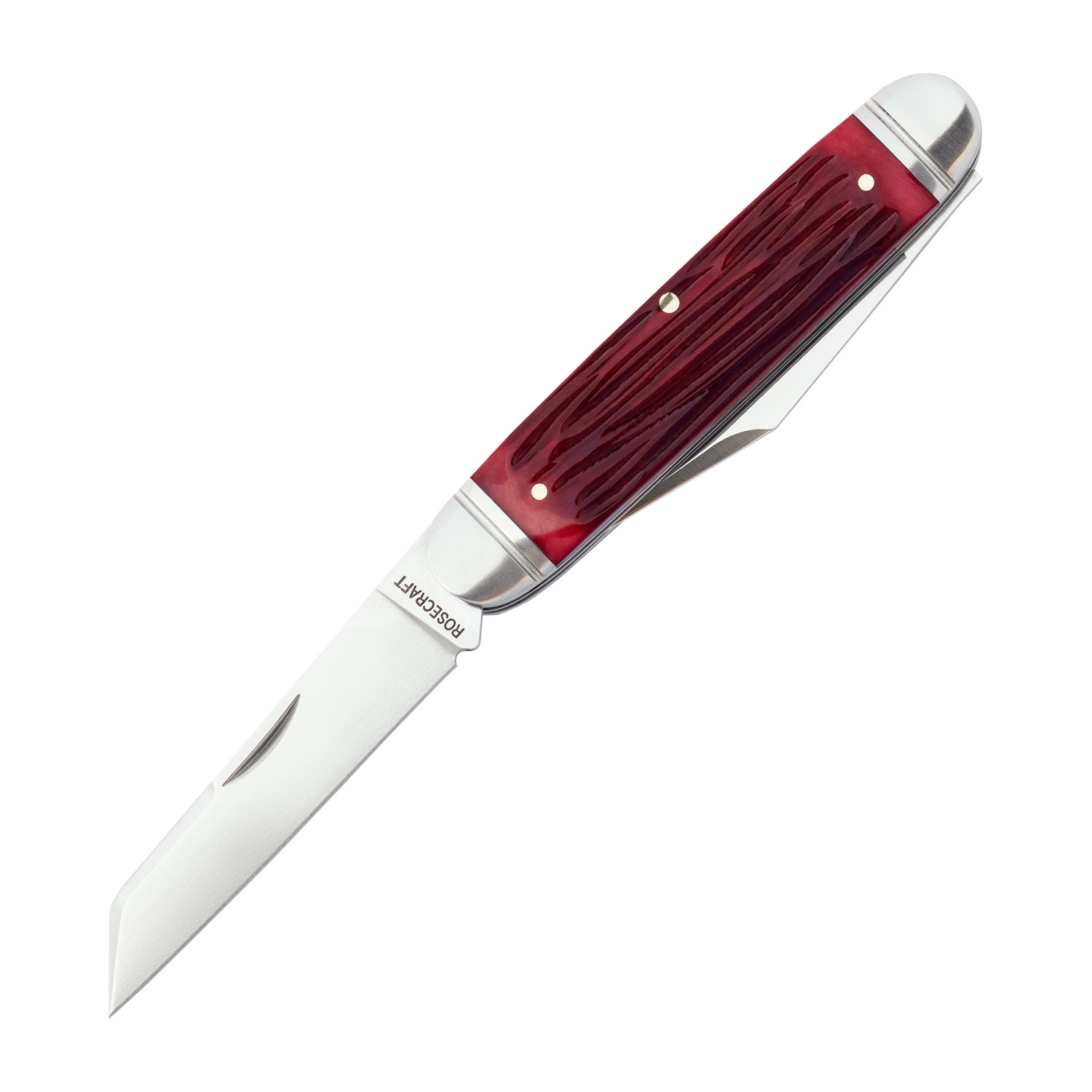 RoseCraft Briarpatch Jack Red Jigged Bone RCT012-RJB