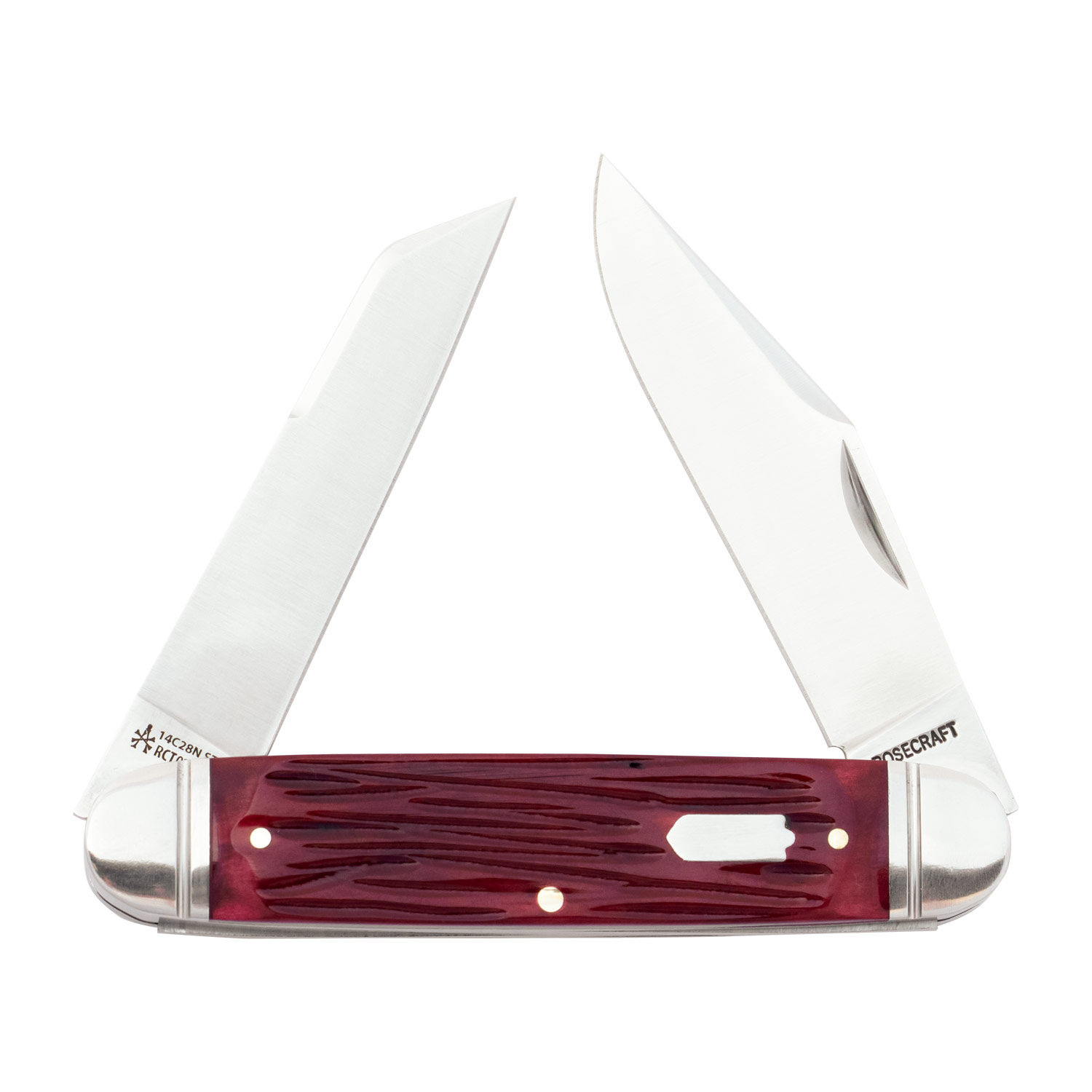 RoseCraft Briarpatch Jack Red Jigged Bone RCT012-RJB
