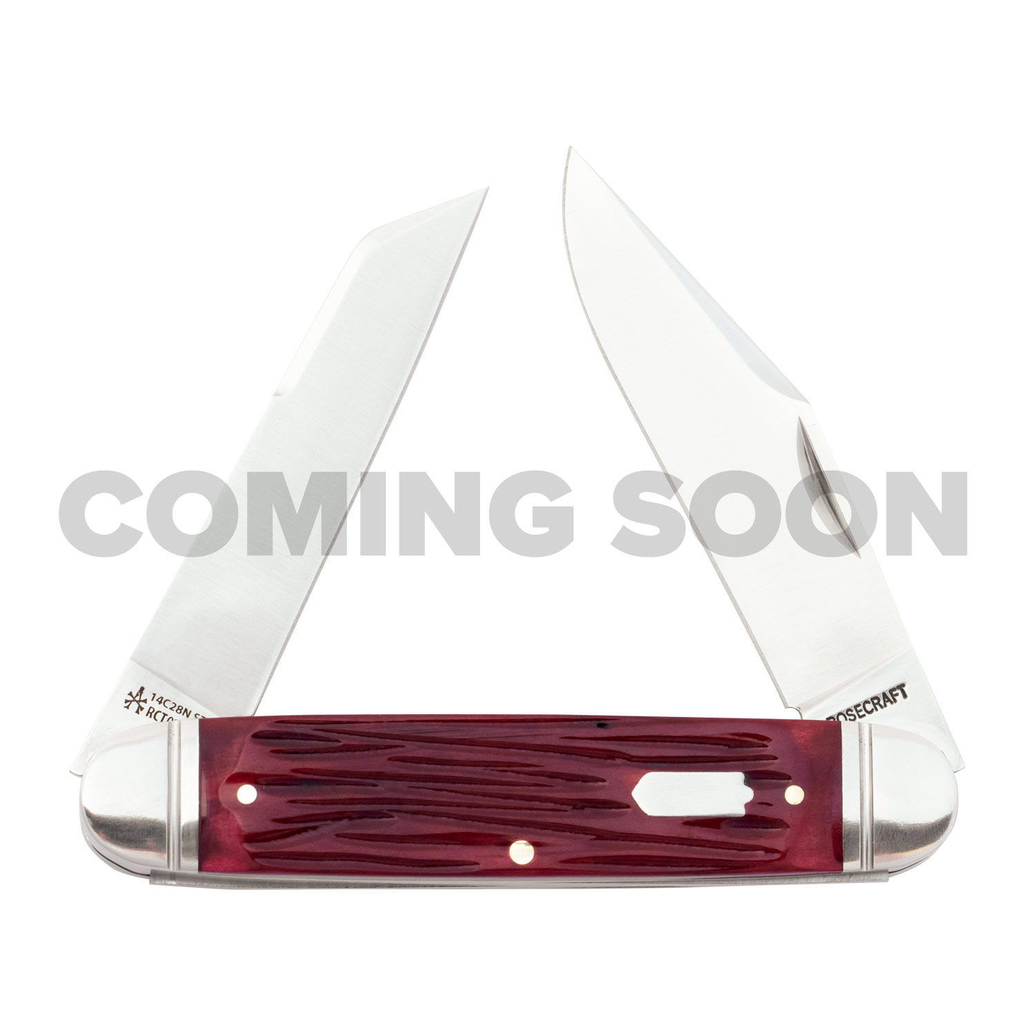 RoseCraft Briarpatch Jack Red Jigged Bone RCT012-RJB